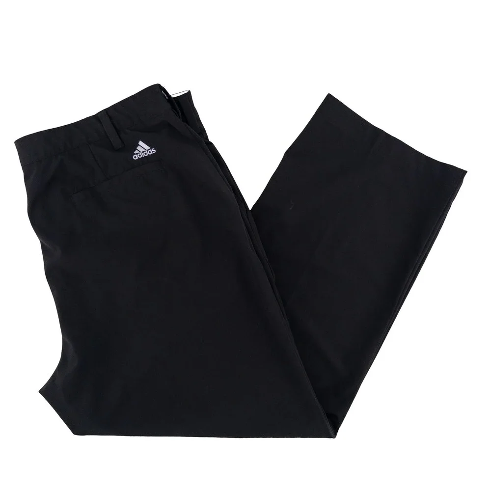 Adidas Mens 40x30 Ultimate 365 Golf Pants Black Stretch Performance Casual Prep